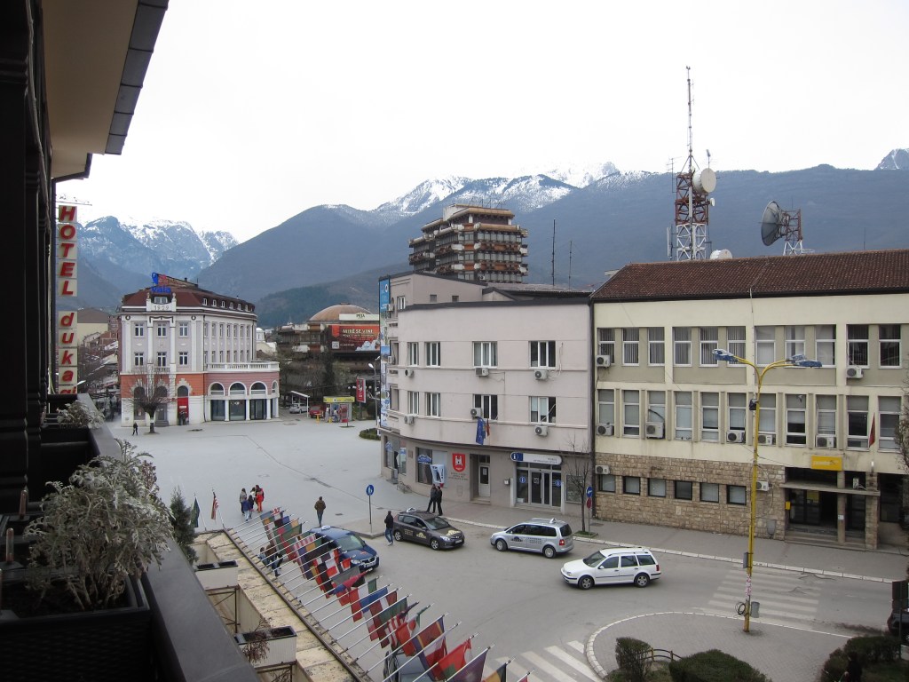 Näkymä hotellin parvekkeelta