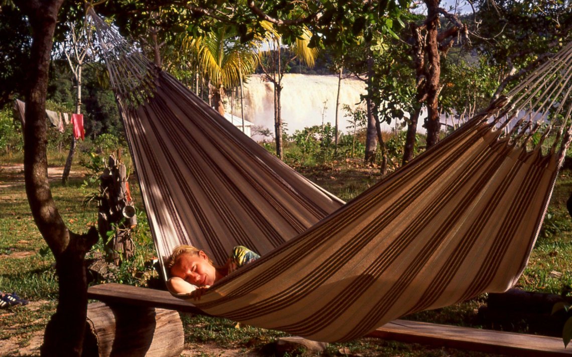 Riippumatossa Canaima Venuzeala